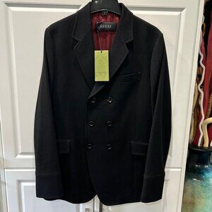 Gucci Virgin Wool Double-Breasted Blazer